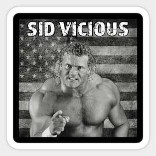 Sid Vicious / Wrestling Style Sticker